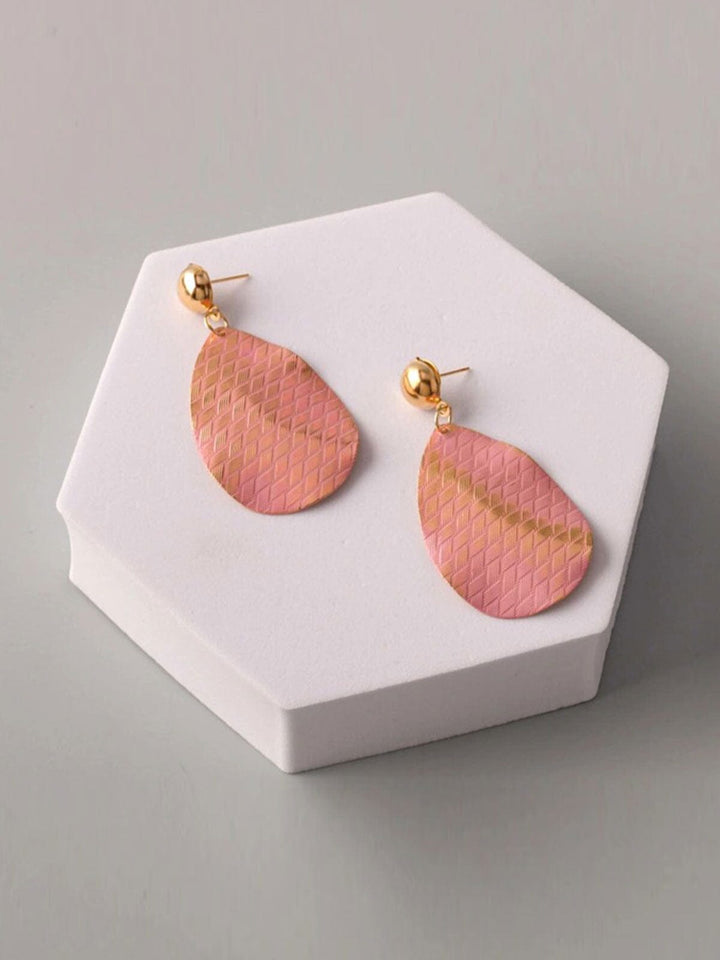 FASHION ASSORTED COLORS HANGING EARRINGS