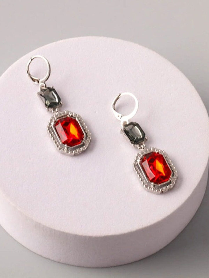 FASHION ASSORTED COLORS STUDS EARRINGS