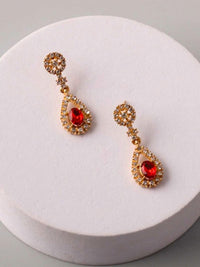 FASHION ASSORTED COLORS STUDS EARRINGS