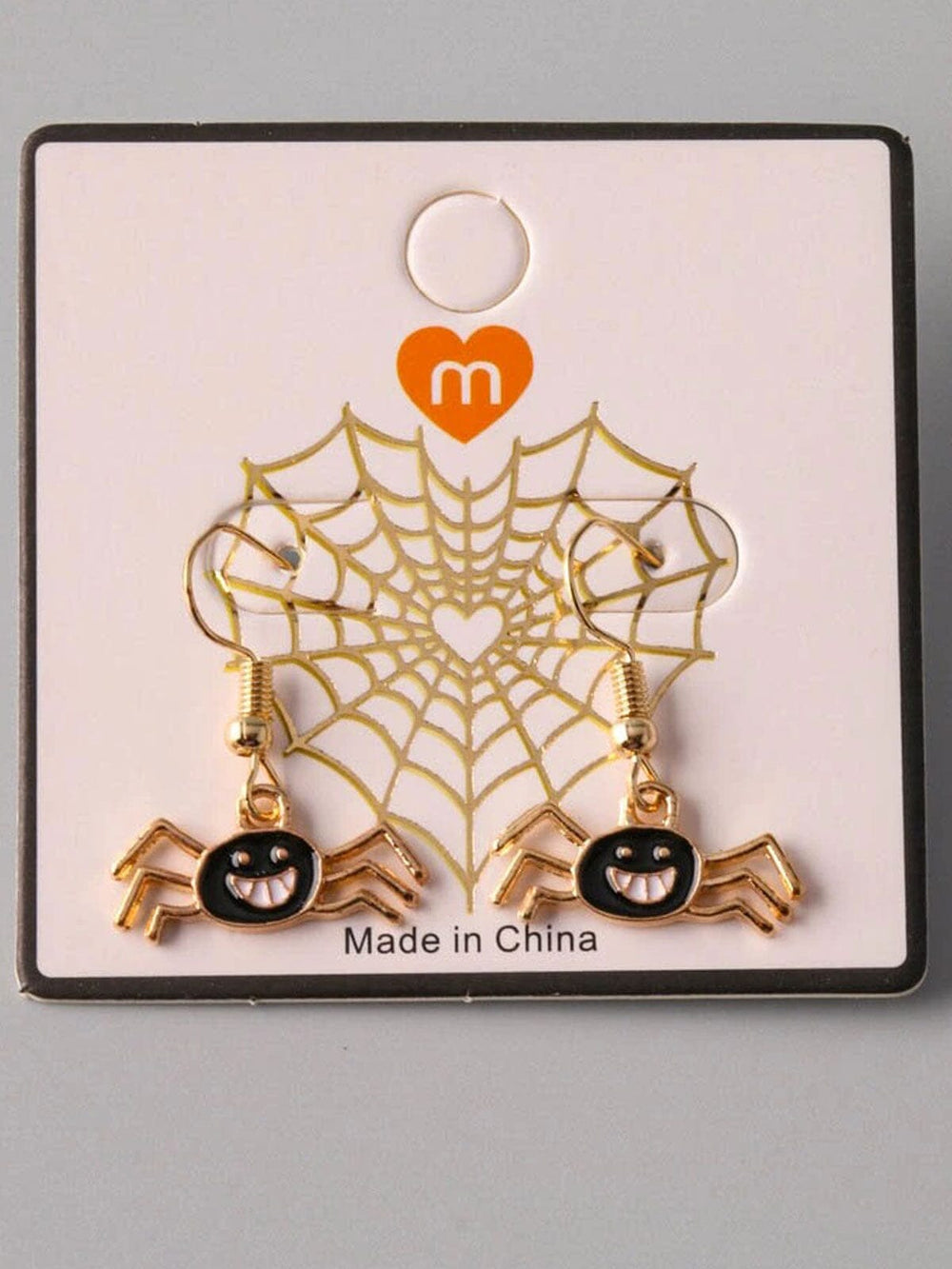 FASHION SPIDER EARRINGS