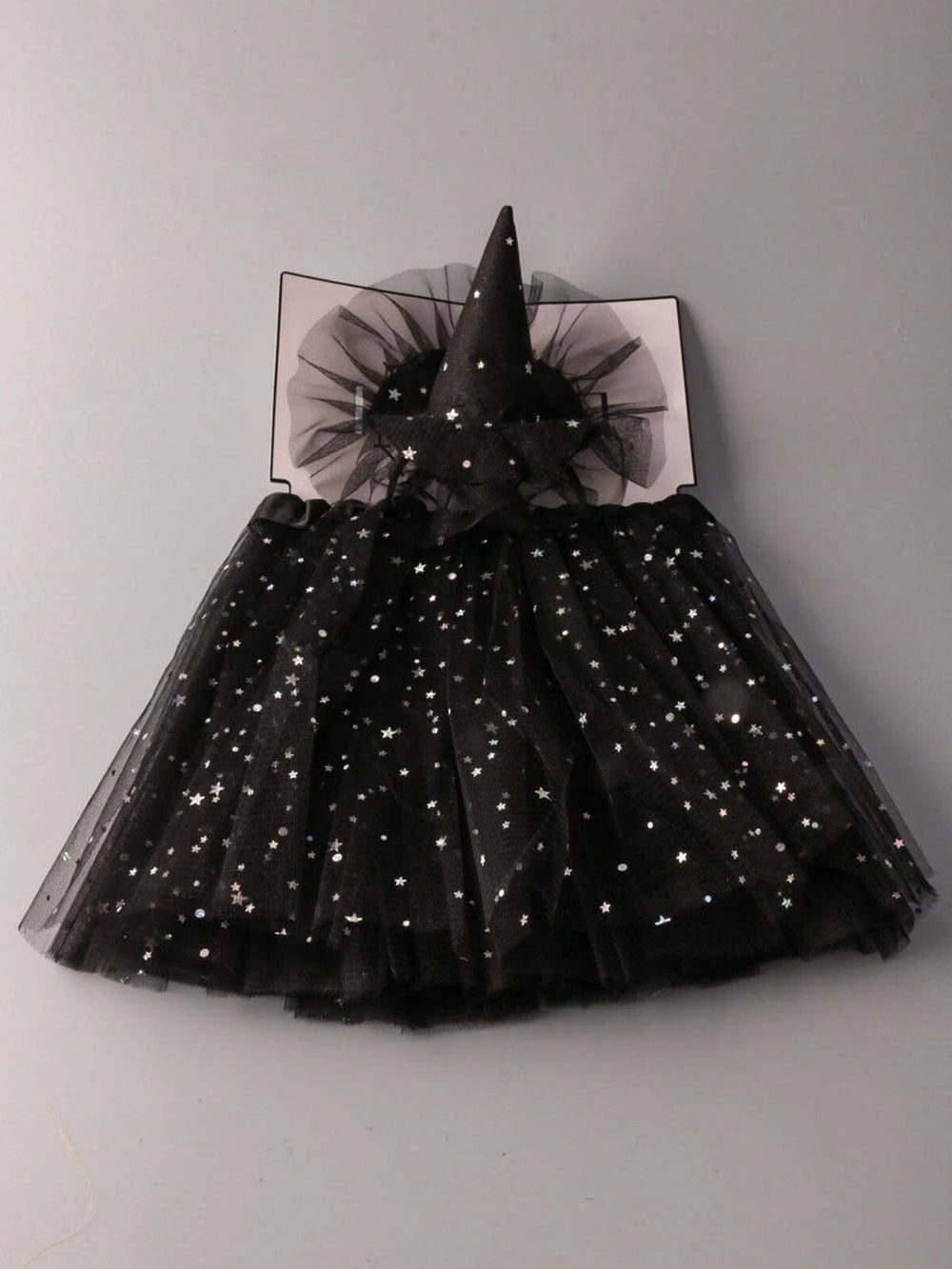 HALLOWEEN 2PC COSTUME SET SHIMMER WITH HEADBAND AND TUTU SKIRT