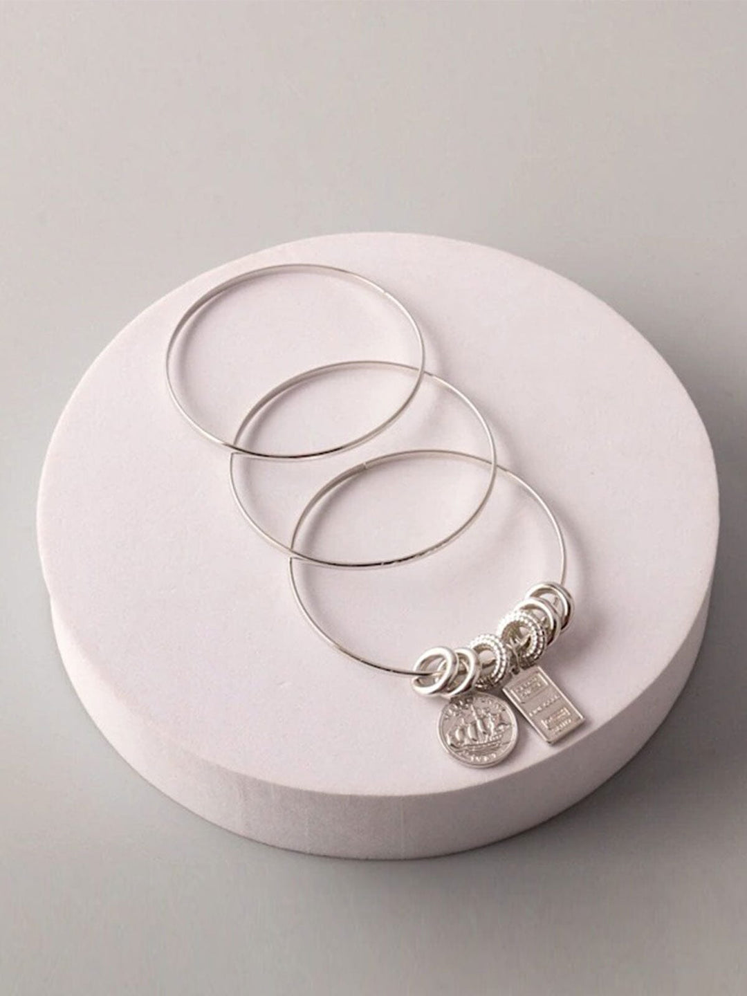 FASHION SILVER & GOLD MULTI BRACELETS