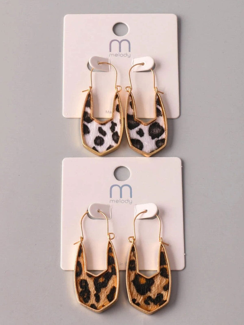 FASHION ANIMAL PRINT EARRINGS