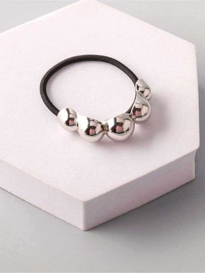 FASHION GOLD & SILVER PONYTAIL HOLDER