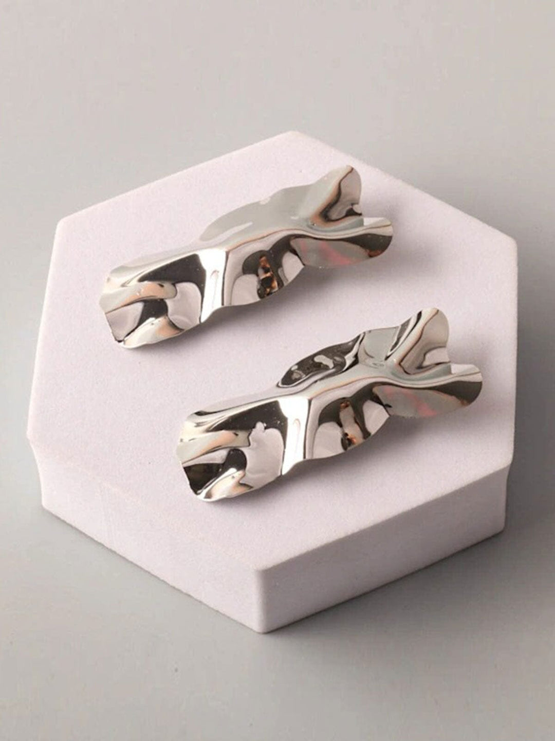 FASHION GOLD & SILVER HAIR CLIPS