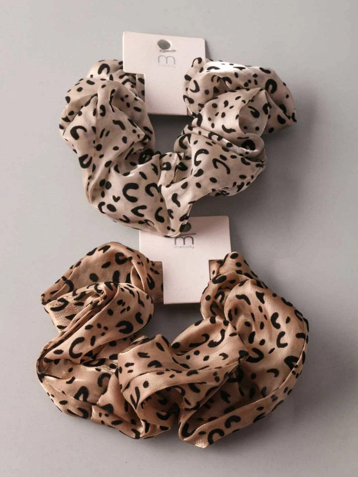 FASHION ANIMAL PRINT SCRUNCHIES