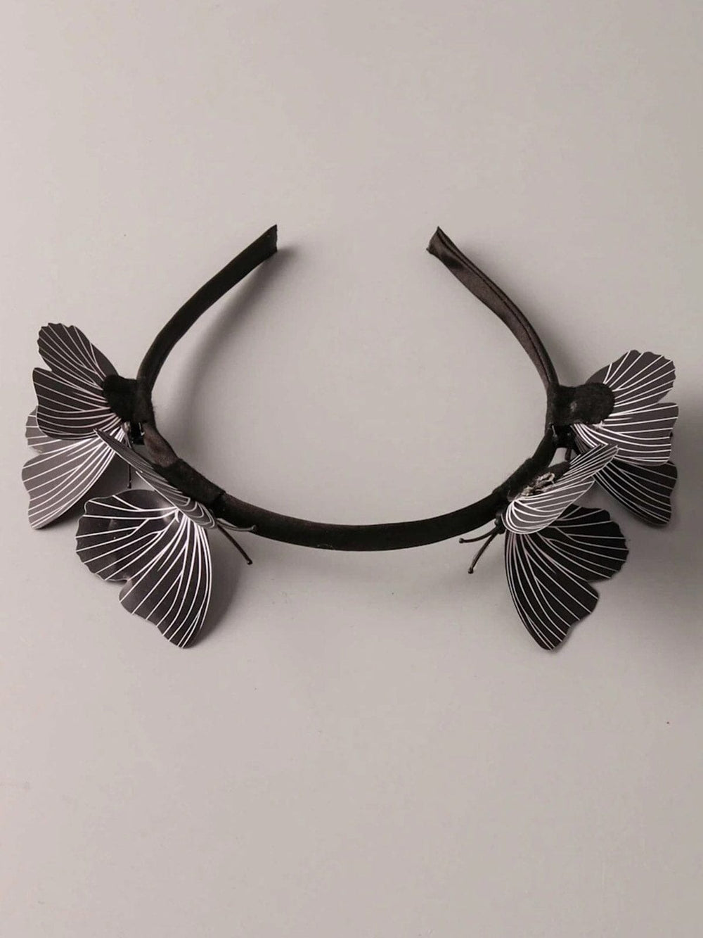 FASHION BLACK BUTTERFLY HEADBAND