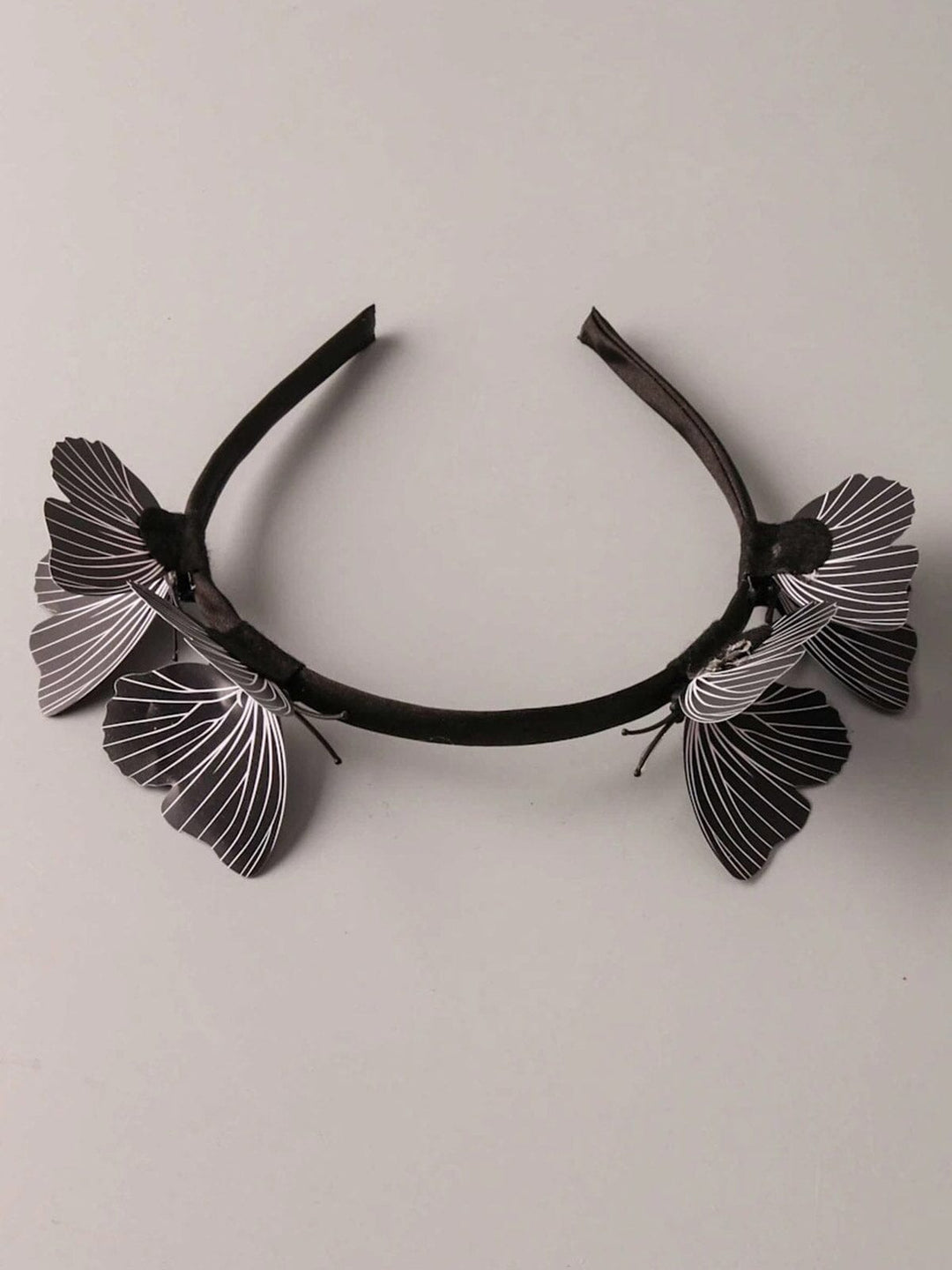 FASHION BLACK BUTTERFLY HEADBAND