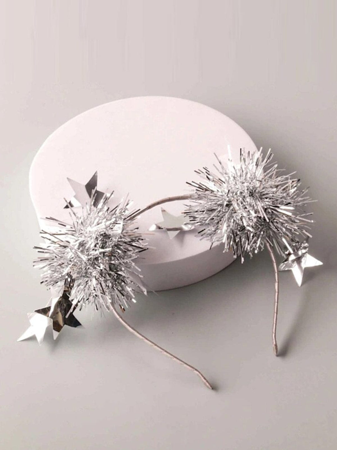 FASHION SILVER STARS HEADBAND