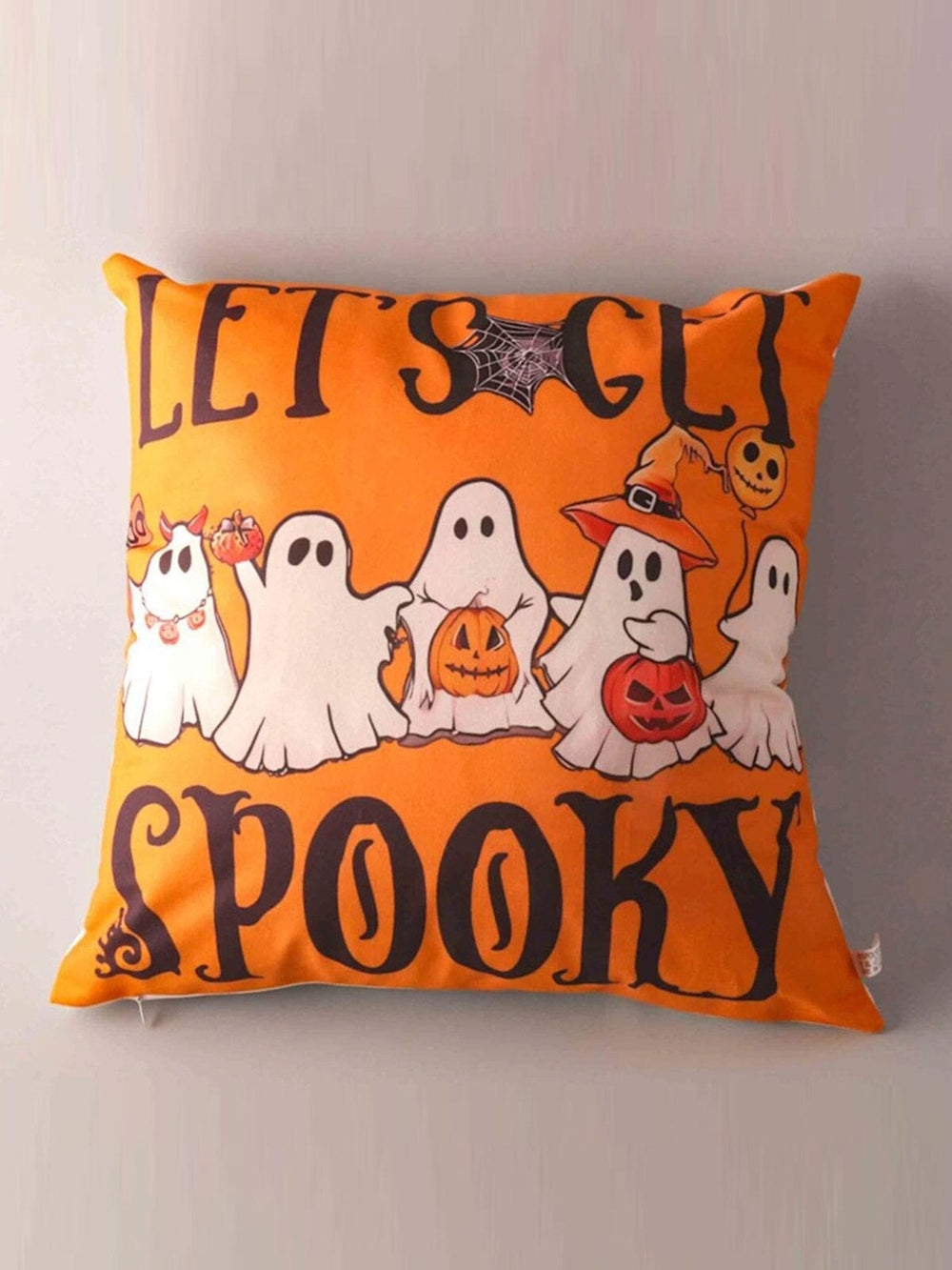 HALLOWEEN LETS GET SPOOKY PLUSH DECOR