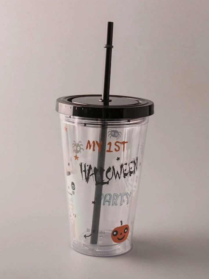 HALLOWEEN MY 1ST HALLOWEEN CUP WITH LID AND STRAW