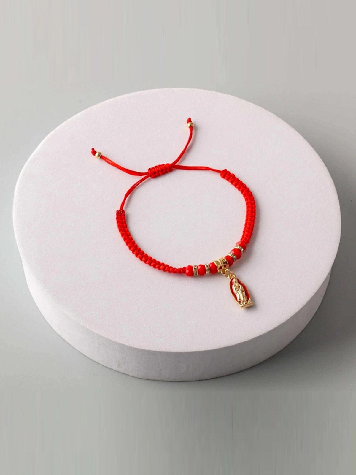 FASHION RED & BLACK RELIGIOUS BRACELETS