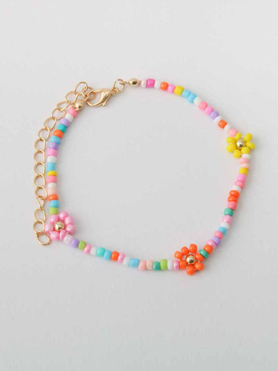WOMEN'S ASSORTED MULTI FLOWER ANKLET