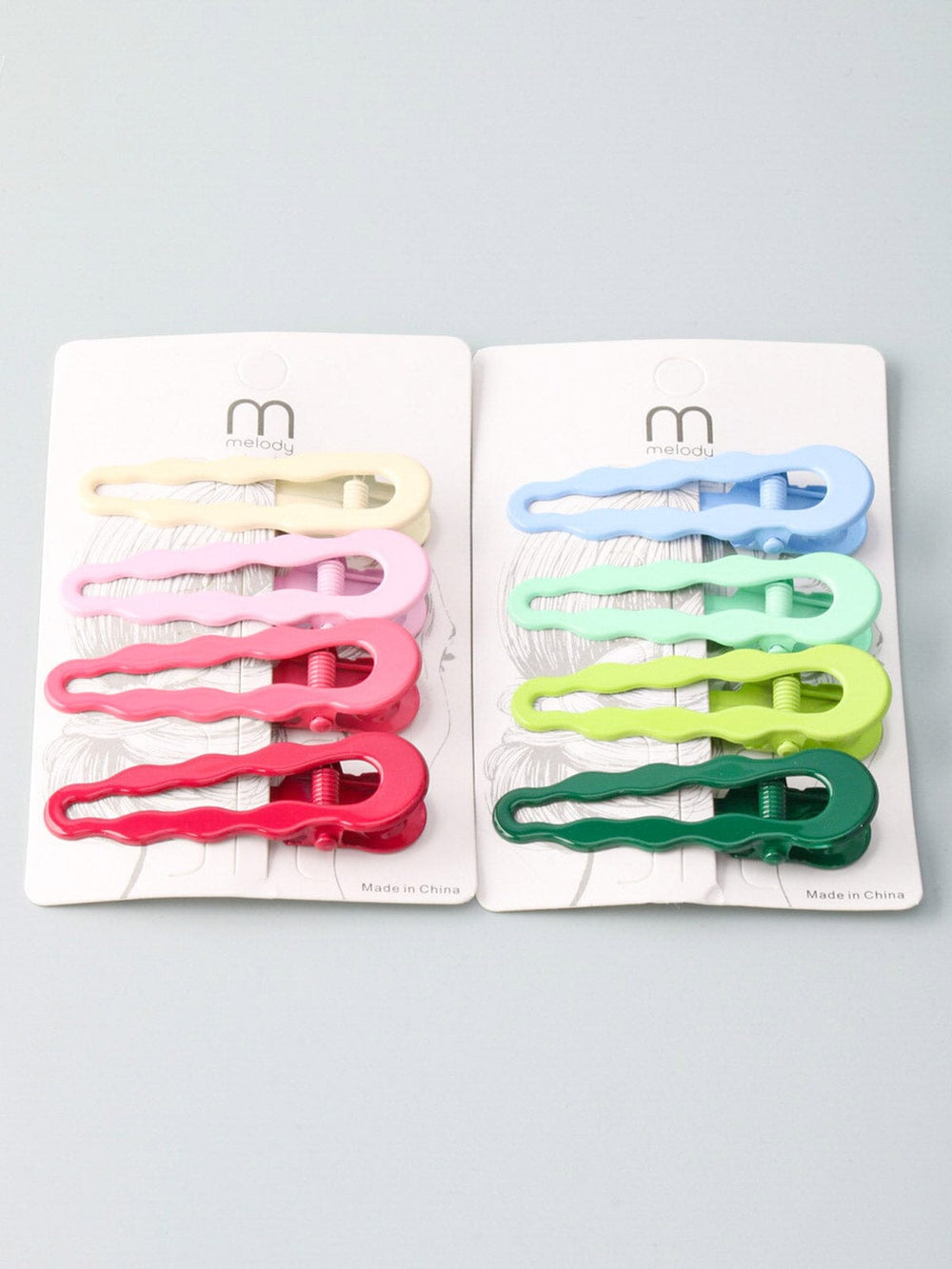 WOMEN'S ASSORTED COLORS HAIR CLIPS