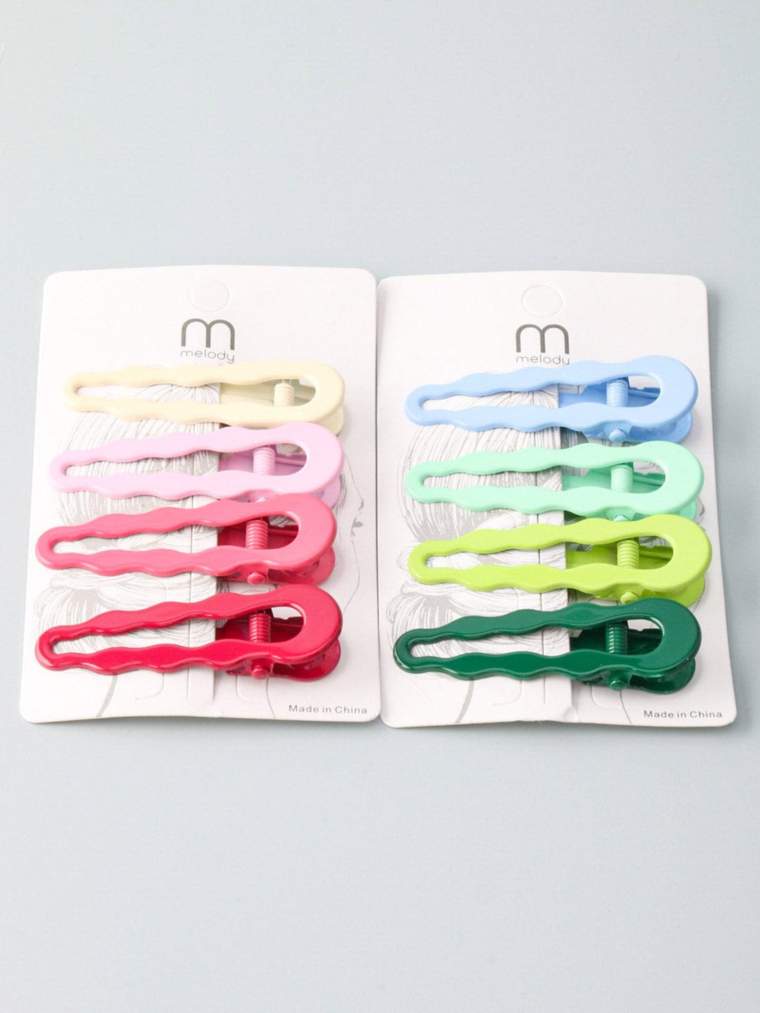 WOMEN'S ASSORTED COLORS HAIR CLIPS