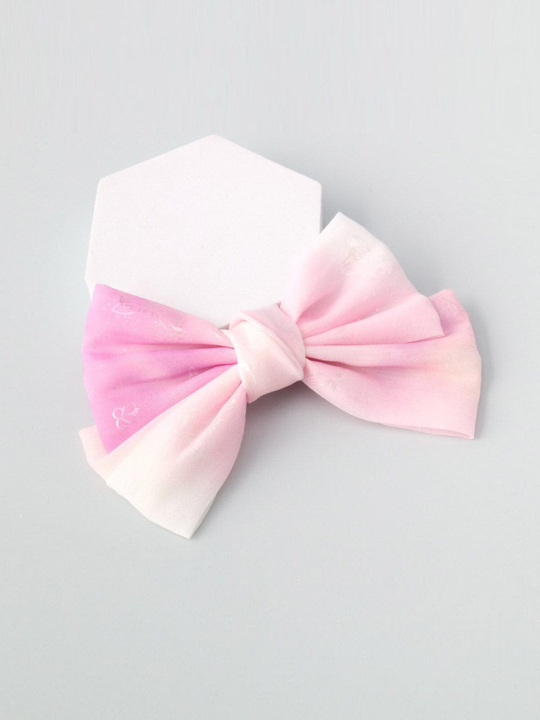 WOMEN'S ASSORTED COLORS TIE DYE BOW HAIR CLIP
