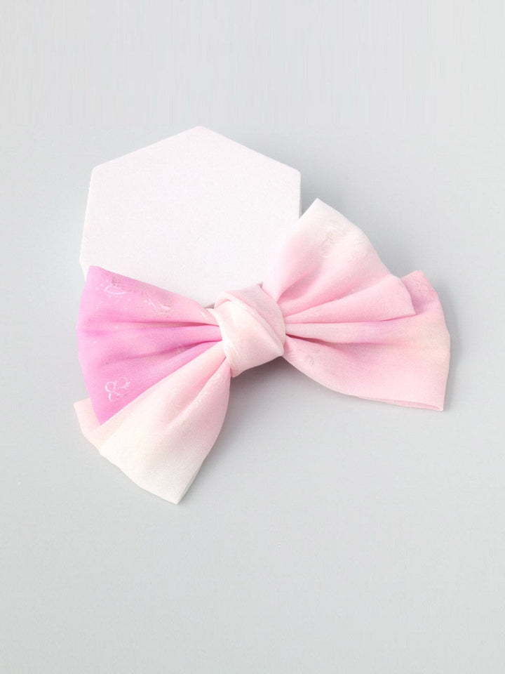 WOMEN'S ASSORTED COLORS TIE DYE BOW HAIR CLIP