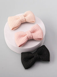WOMEN'S ASSORTED COLORS BOWS HAIR CLIPS