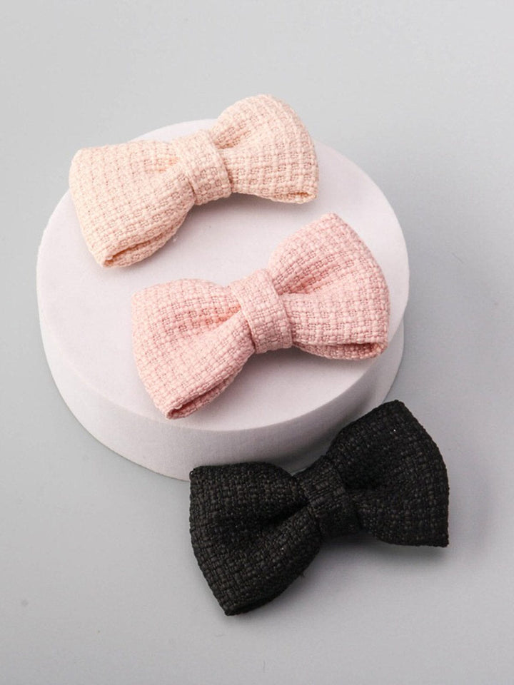WOMEN'S ASSORTED COLORS BOWS HAIR CLIPS