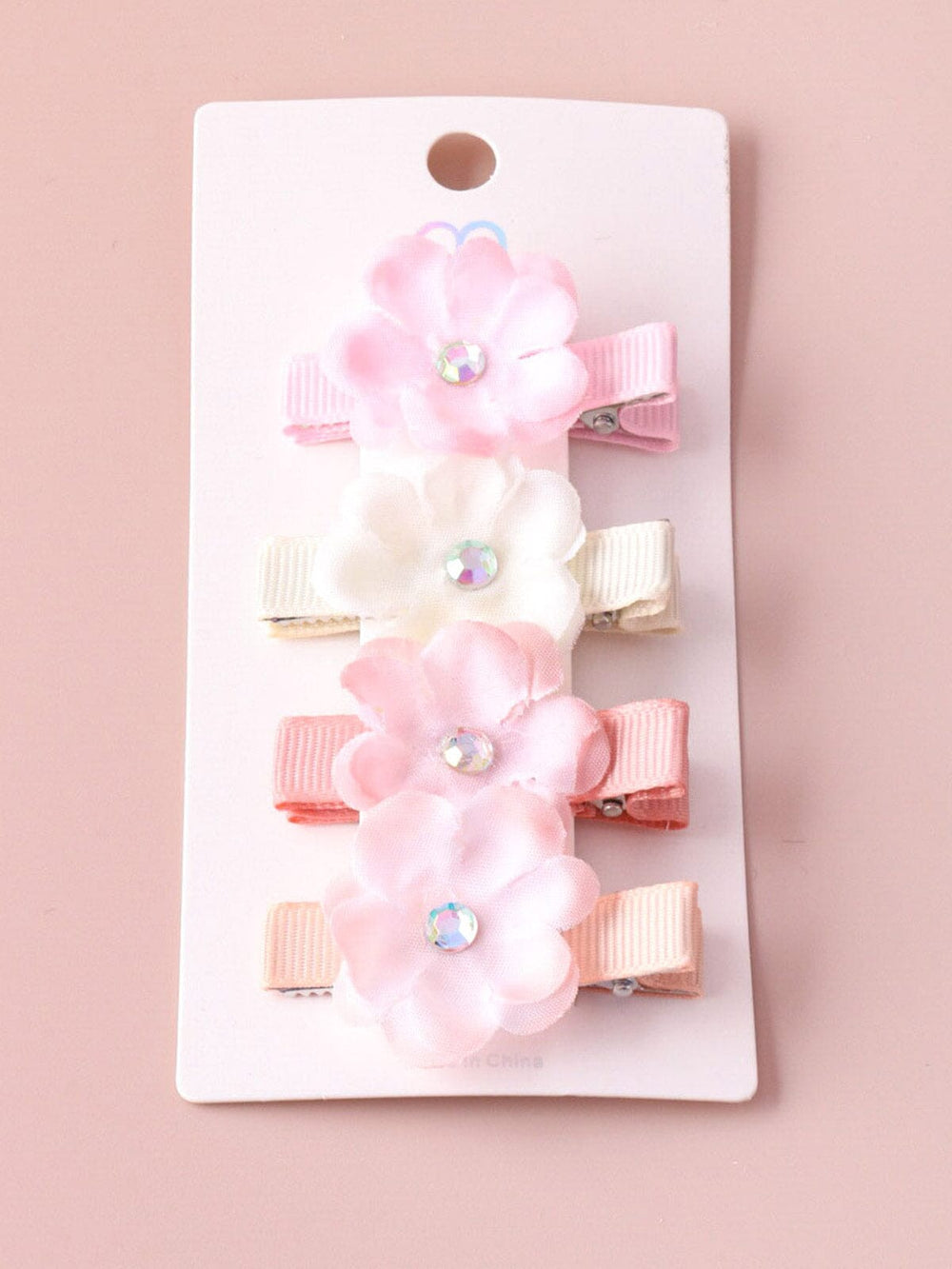 WOMEN'S MULTI COLORS FLOWER HAIR CLIP BARRETTES