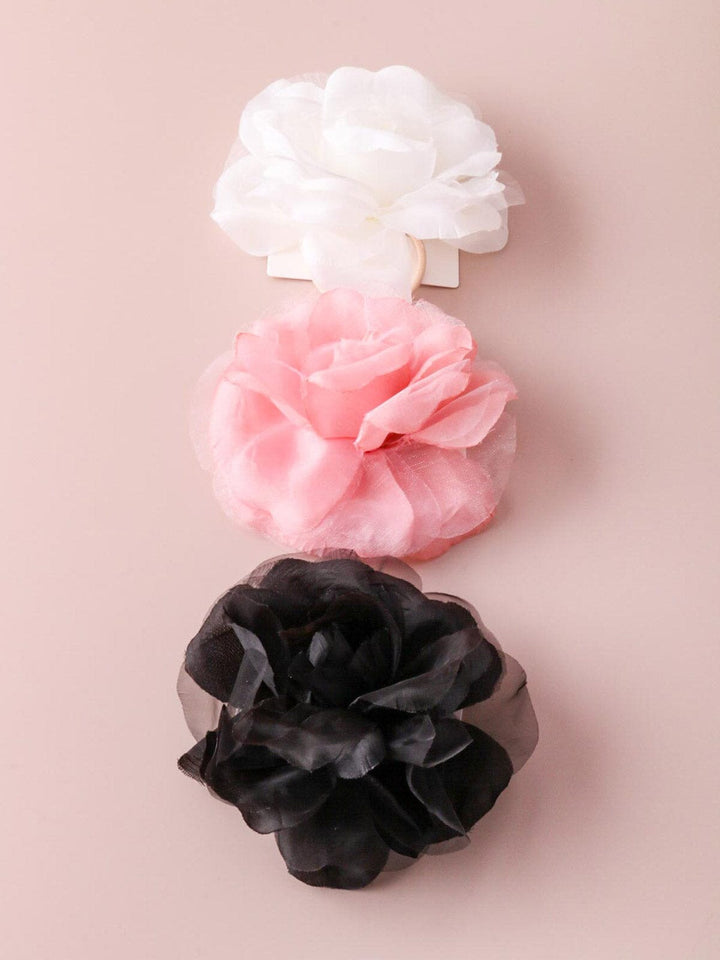 WOMEN'S MULTI COLORS FLOWER HAIR CLIP