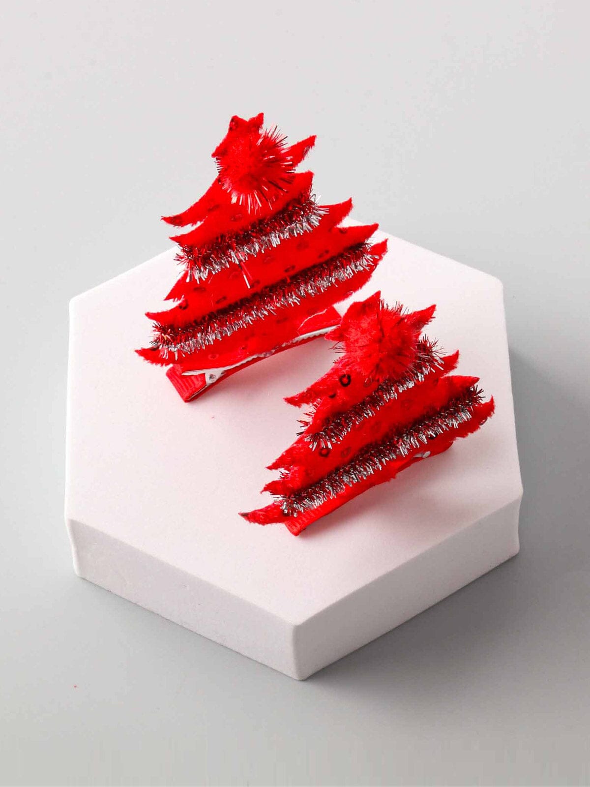 FASHION HOLIDAY HAIR CLIPS 2PCS. SET