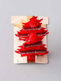 FASHION HOLIDAY HAIR CLIPS 2PCS. SET