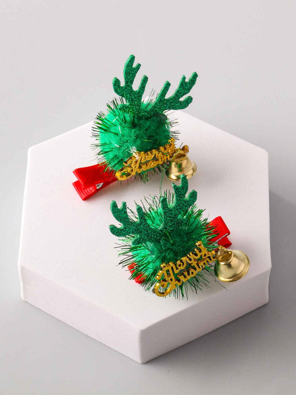 FASHION HOLIDAY HAIR CLIPS 2PCS. SET