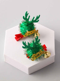 FASHION HOLIDAY HAIR CLIPS 2PCS. SET