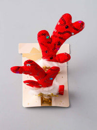 FASHION HOLIDAY 2PCS SET HAIR CLIPS
