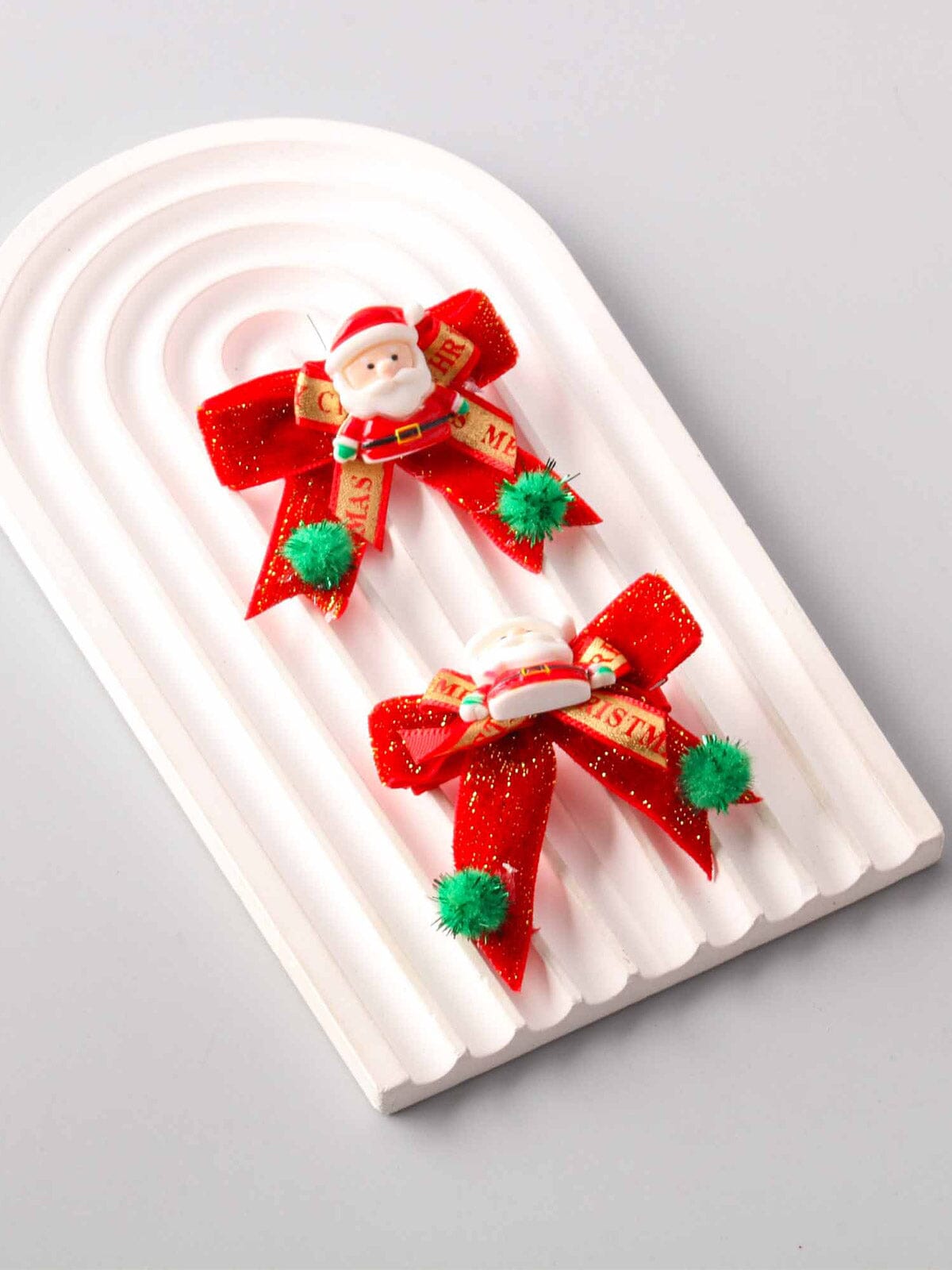 FASHION HOLIDAY 2PCS SET HAIR CLIPS