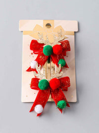 FASHION HOLIDAY 2PCS SET HAIR CLIPS