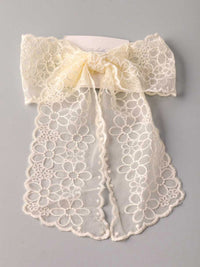 FASHION LACE BOW HAIR CLIPS