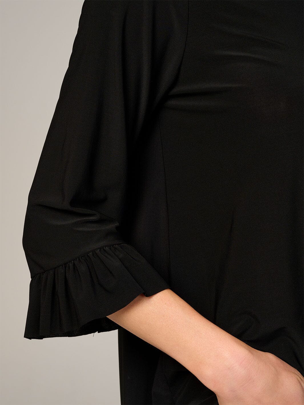 WOMEN'S 3/4 SLEEVE HIGH-LOW TUNIC BLOUSE