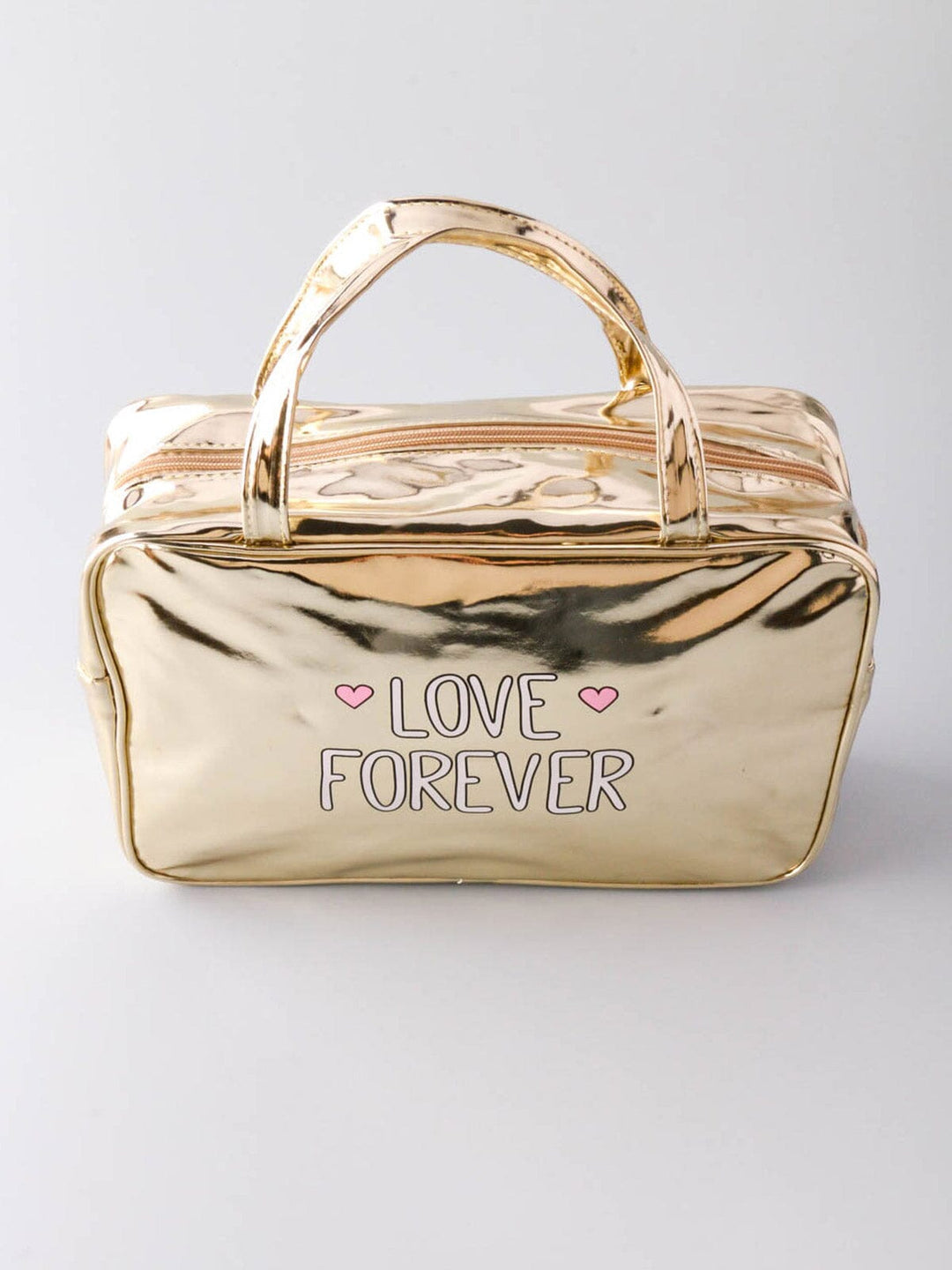 WOMEN'S COSMETIC GRAPHIC LOVE FOREVER BAG