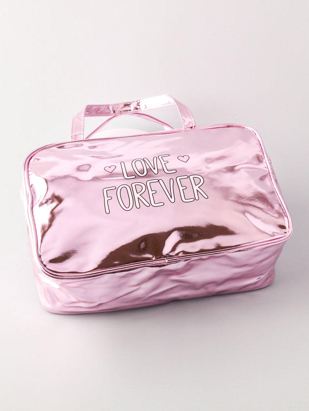 WOMEN'S COSMETIC GRAPHIC LOVE FOREVER BAG