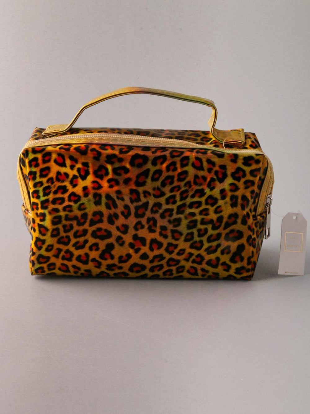 WOMEN'S ANIMAL PRINT COSMETIC BAG