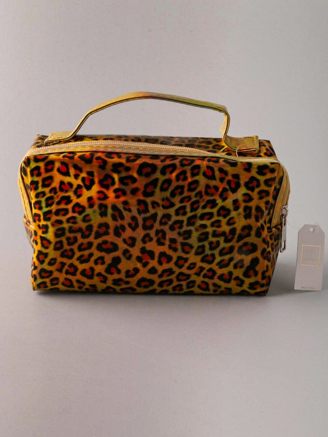 WOMEN'S ANIMAL PRINT COSMETIC BAG