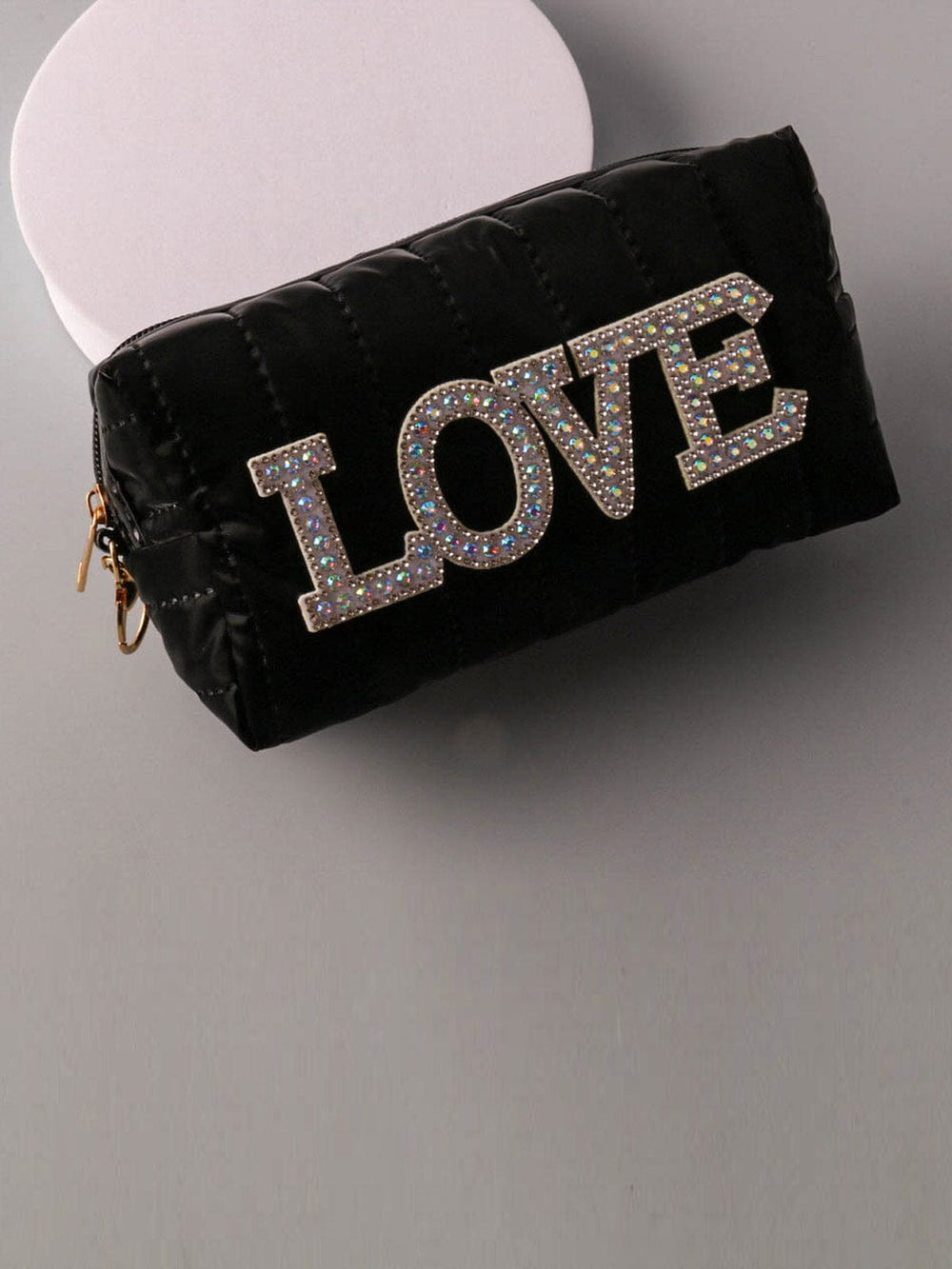 WOMEN'S GRAPHIC LOVE COSMETIC BAG