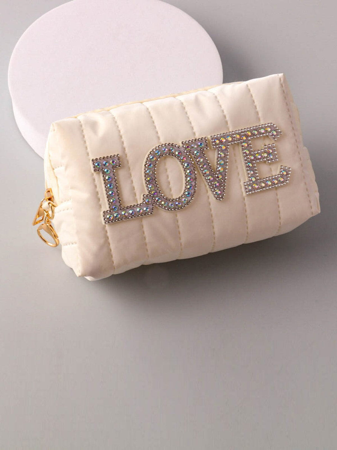 WOMEN'S GRAPHIC LOVE COSMETIC BAG