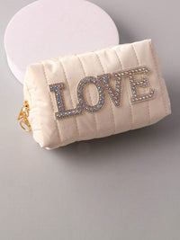 WOMEN'S GRAPHIC LOVE COSMETIC BAG
