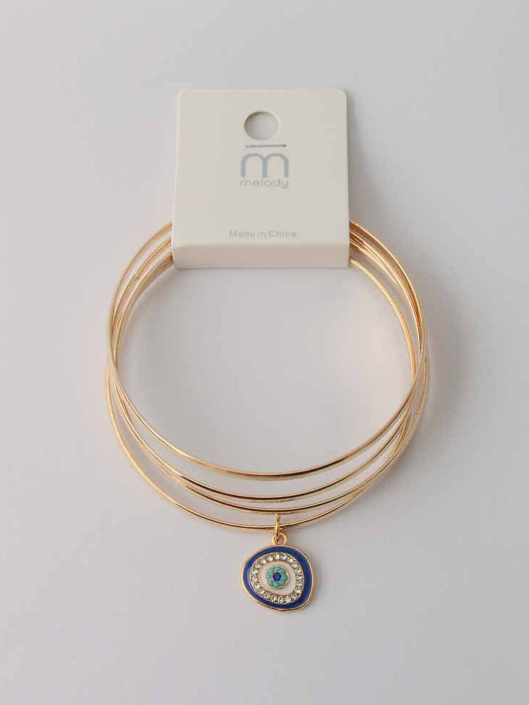 WOMEN'S GOLD EVIL EYE BRACELET
