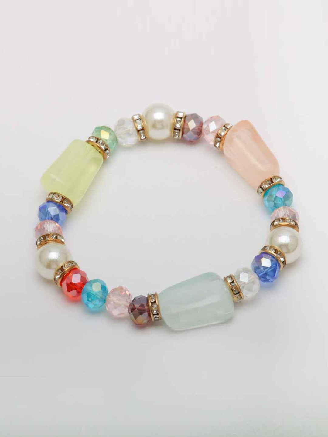 WOMEN'S ASSORTED MULTI COLOR STONES BRACELET