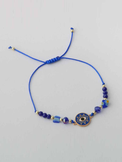 WOMEN'S MULTI COLOR EVIL EYE BRACELET