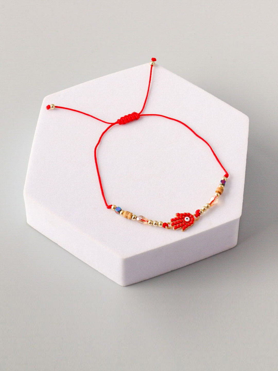 WOMEN'S FASHION ASSORTED COLORS BEADS BRACELET