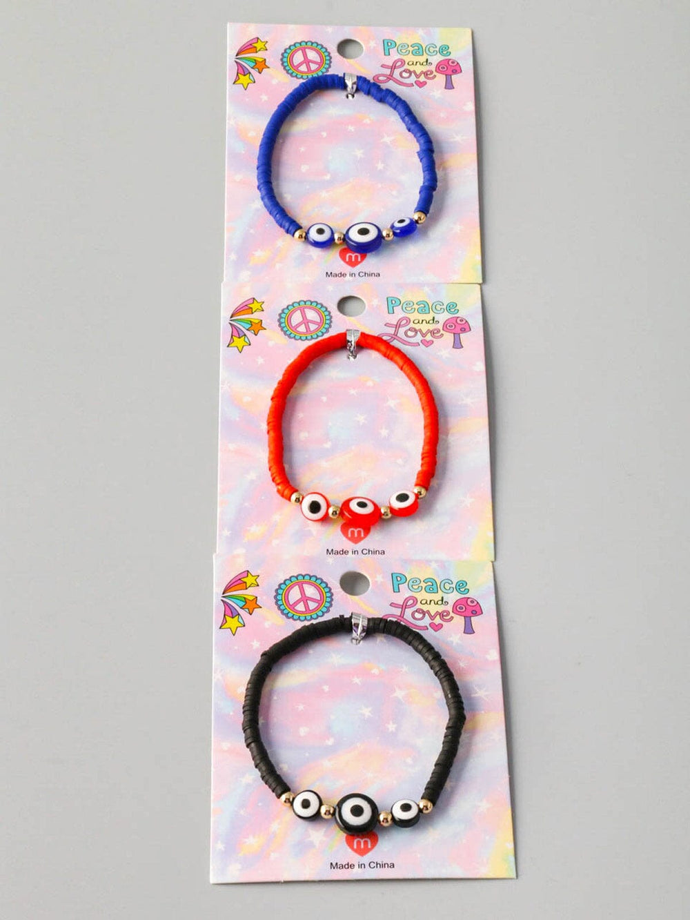WOMEN'S FASHION ASSORTED COLORS BEADS BRACELET