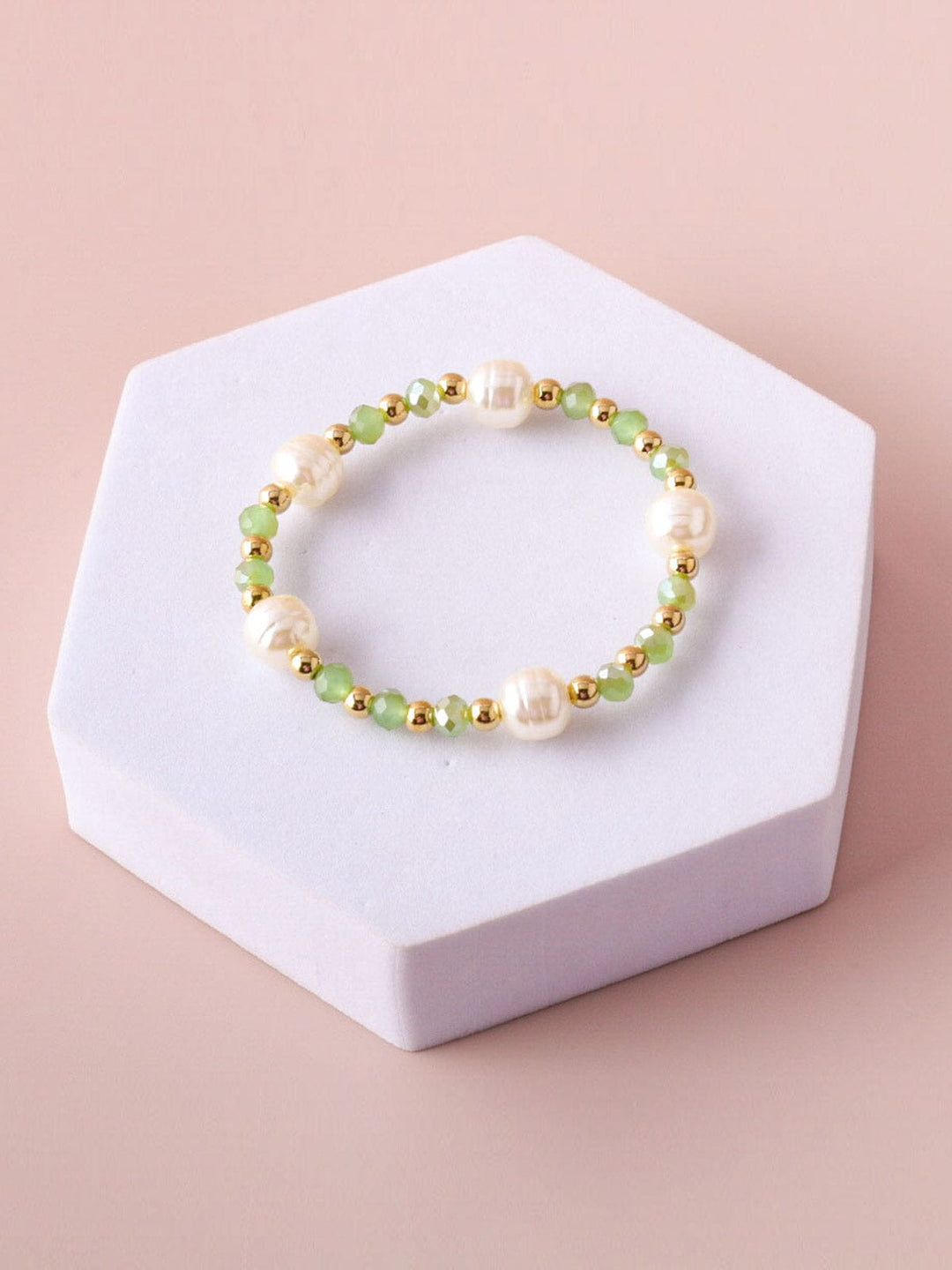 WOMEN'S ASSORTED COLORS BEADS BRACELET