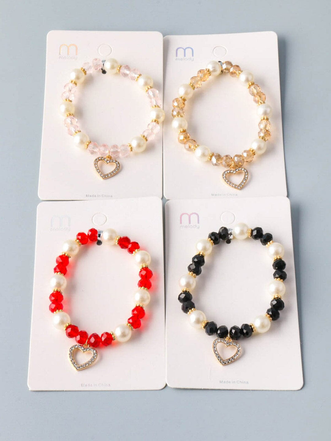 WOMEN'S ASSORTED COLORS BEADS BRACELET