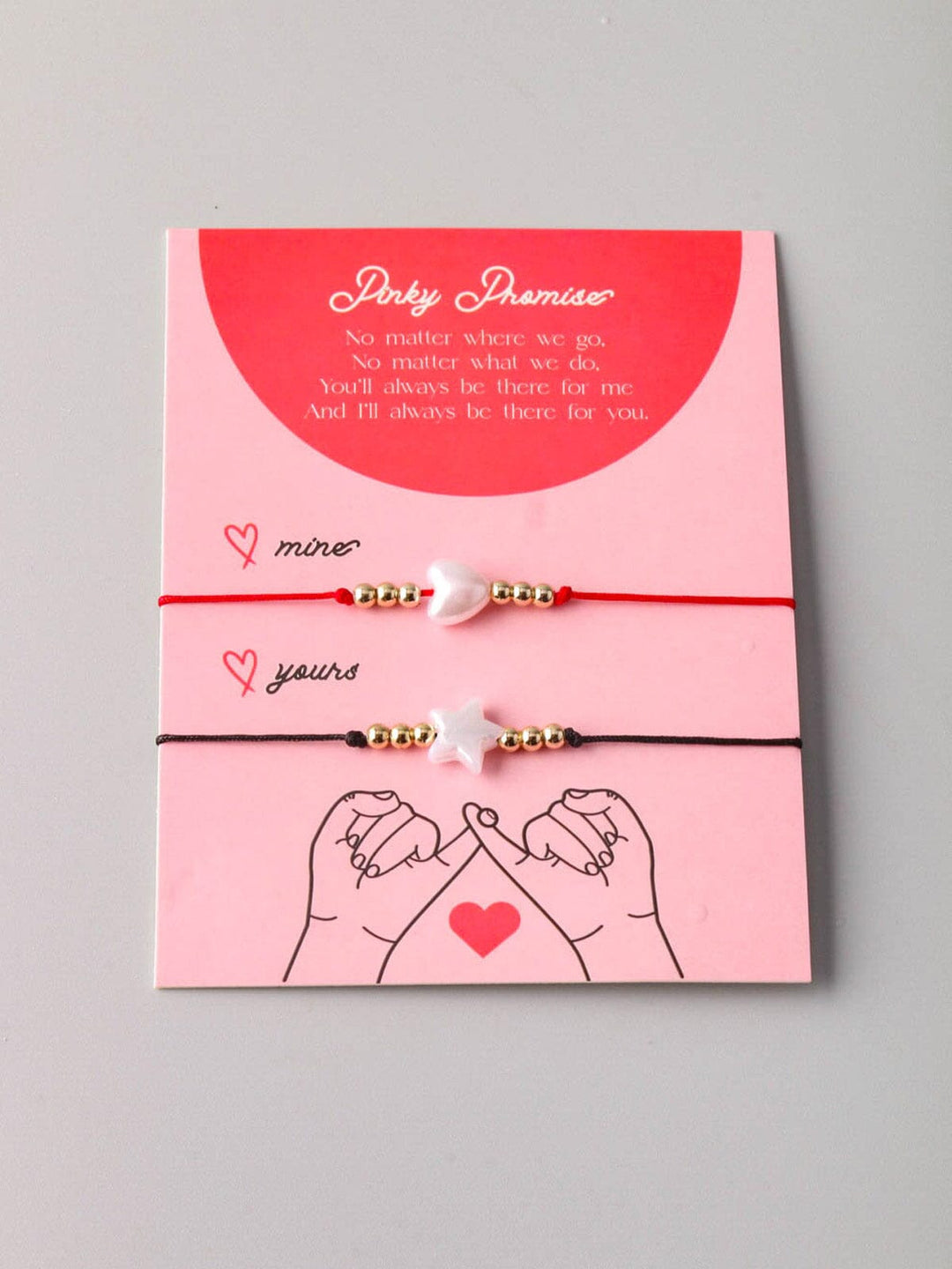 WOMEN'S PROMISE CHARMS BRACELET