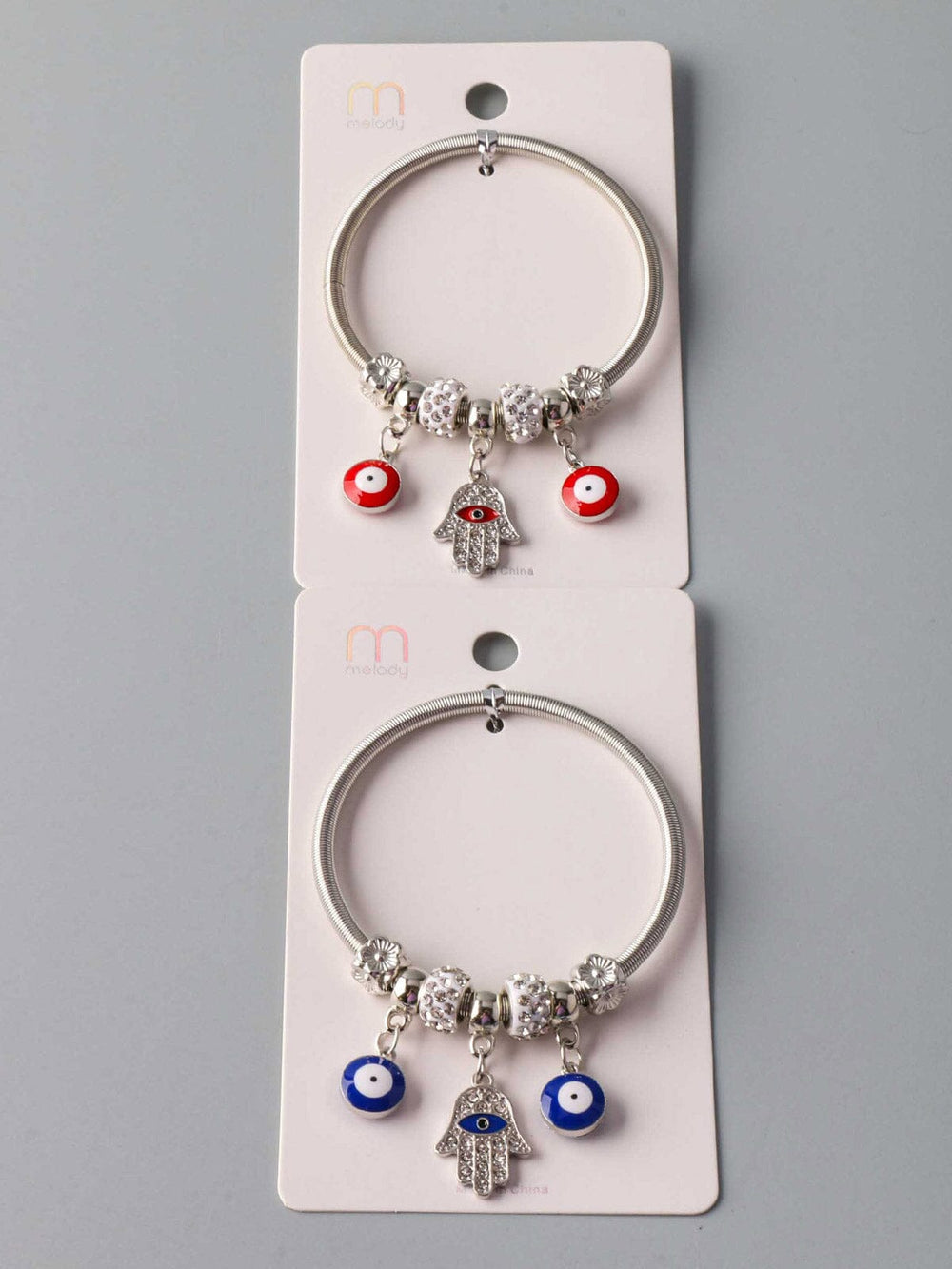 WOMEN'S FASHION SILVER HEMSA BRACELET